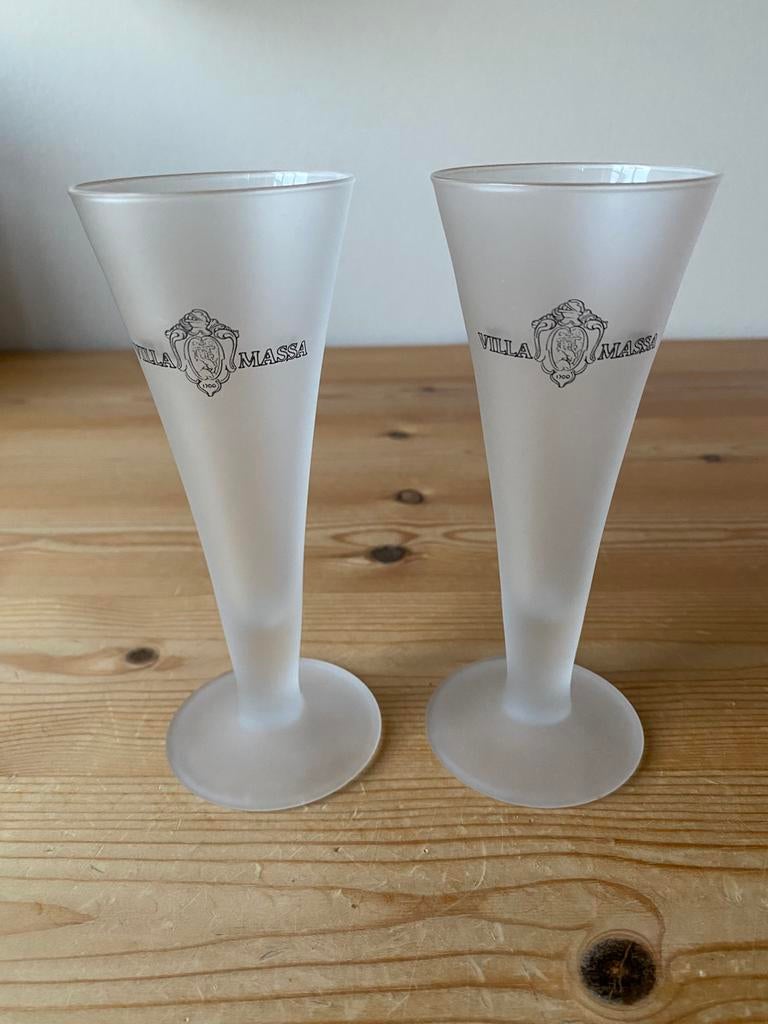 2 Limoncello glaasjes, Collections, Enlèvement, Comme neuf, Verres et Verres à shot