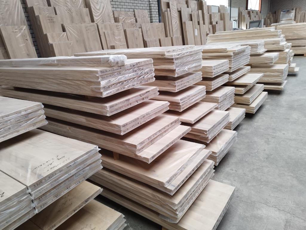 Eiken timmerpanelen 20mm dikte, 22mm of 40mm Eiken bladen., Ophalen of Verzenden, Nieuw