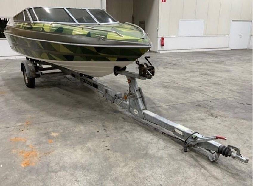 Sportboot te koop met trailer – zonder motor, Ophalen, Geen motor