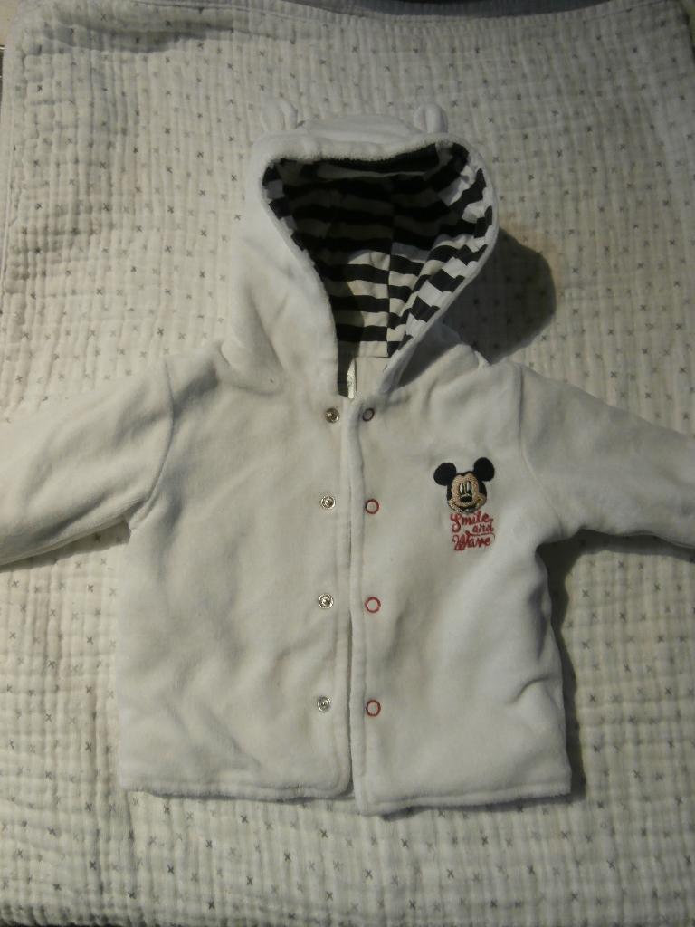 Jasje Mickey Mouse, Kinderen en Baby's, Babykleding | Maat 68, Ophalen, Gebruikt, C&A, Jongetje of Meisje
