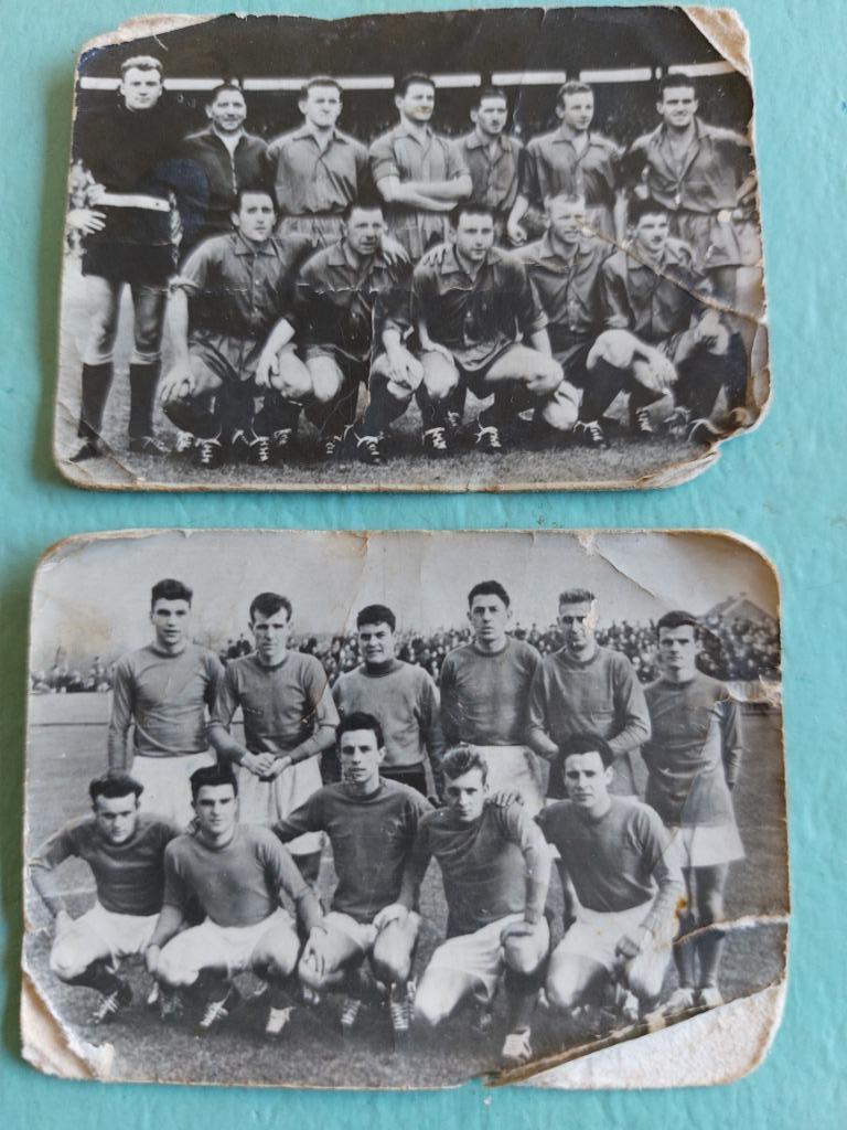 2 oude voetbalprentjes uit de oude doos..., Collections, Envoi