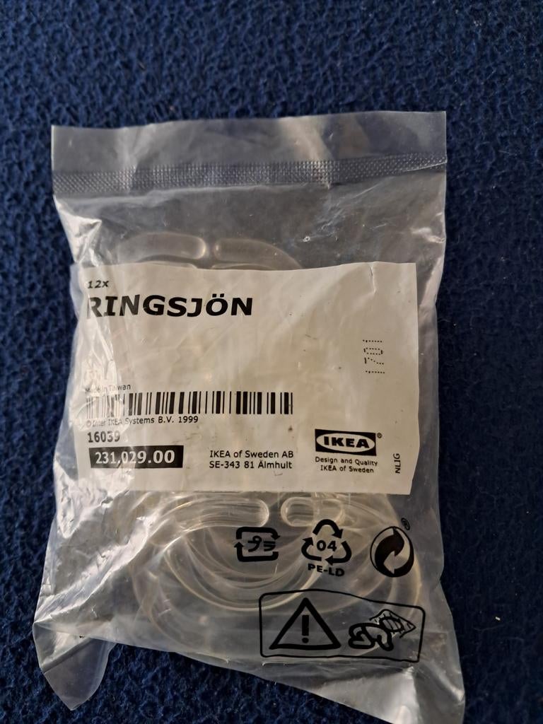 Anneaux à rideau IKEA Ringsjön, Enlèvement ou Envoi, Neuf