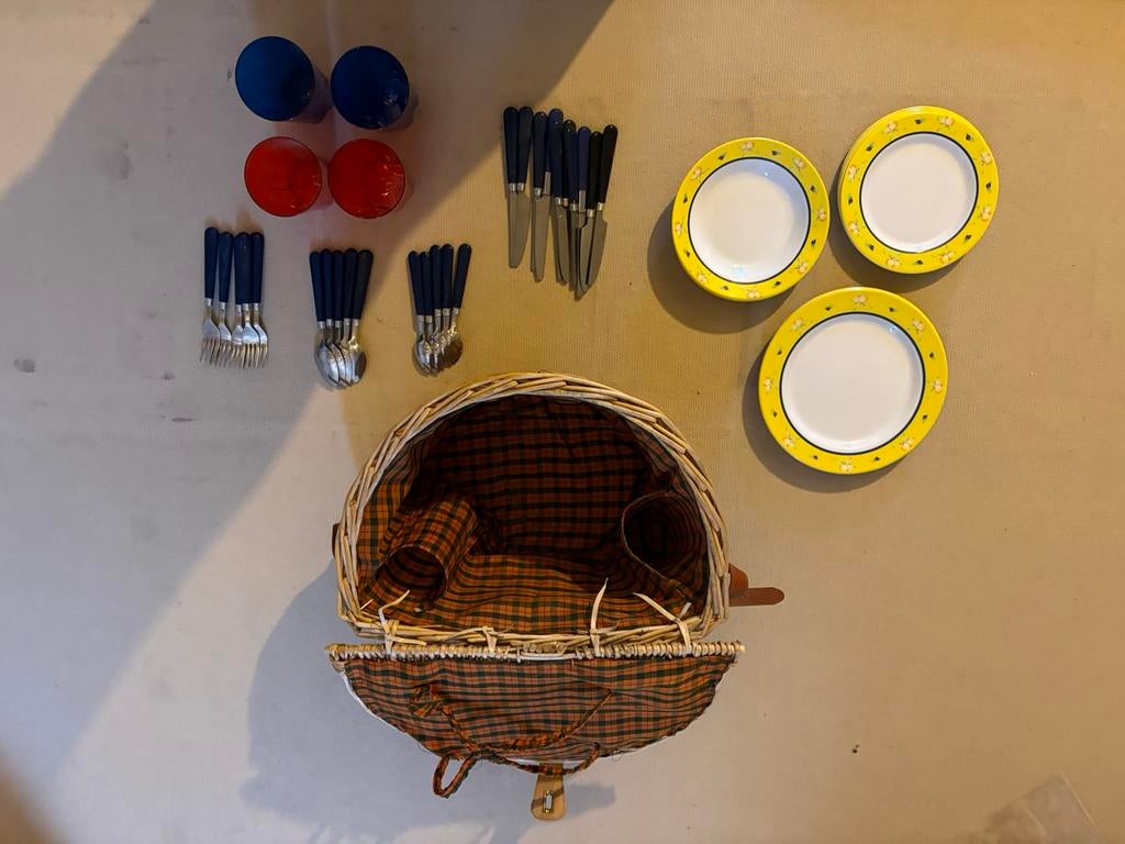 Picknickset, Ophalen, Zo goed als nieuw