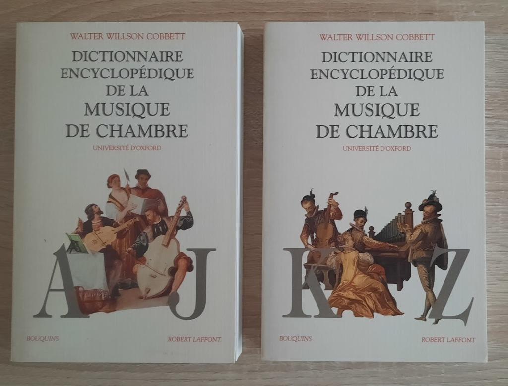 Dictionnaire encyclopédique de la musique de chambre 2 Tomes, Livres, Musique, Enlèvement ou Envoi, Walter Willson Cobbett, Comme neuf