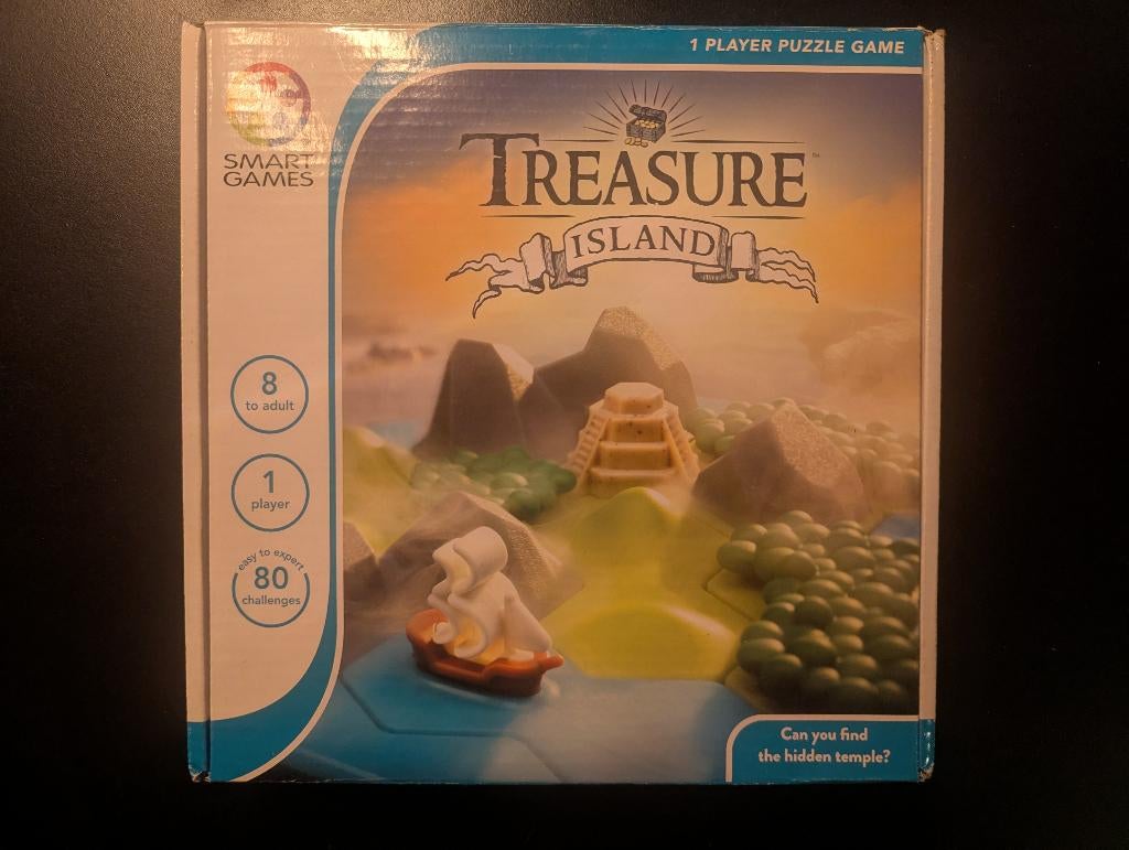 Smart games Treasure Island (iq spel), Ophalen, Zo goed als nieuw, Puzzelen