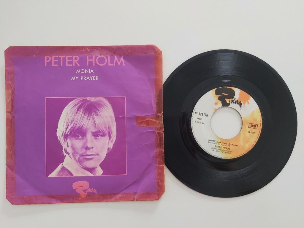 Peter Holm - Monia, Gebruikt, 7 inch, Single, Ophalen of Verzenden