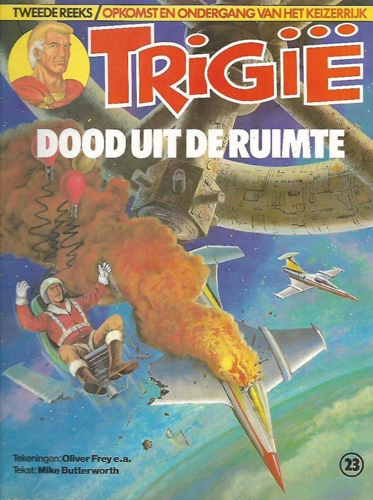 Strips - Trigië, Meerdere stripboeken, Ophalen of Verzenden, Gelezen