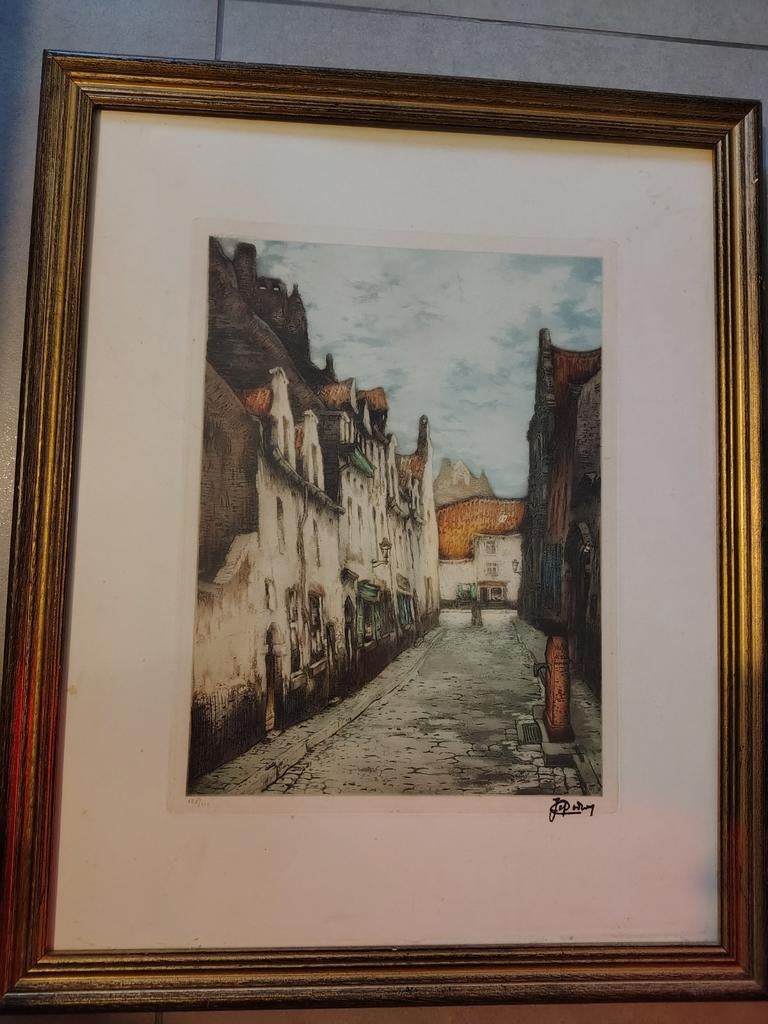 Ets Jean Paul Vroom - straatje Brussel, Ophalen