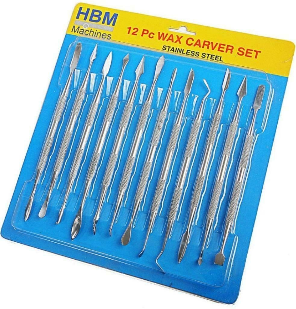 12 Delige Wax Carver - Moduleerhakenset - Spatels, Ophalen of Verzenden, Nieuw
