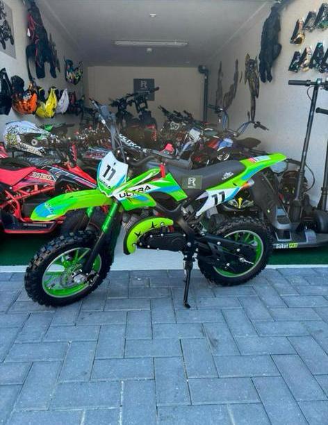 ‼️NIEUW‼️Ultra Motocross Kinder Crosser 50cc 2 Takt Automaat, Ophalen, Nieuw