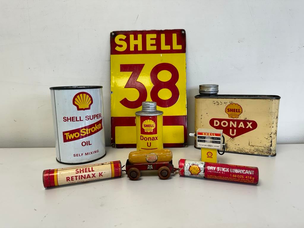 Anciens objets publicitaires SHELL, Enlèvement ou Envoi, Utilisé, Panneau publicitaire