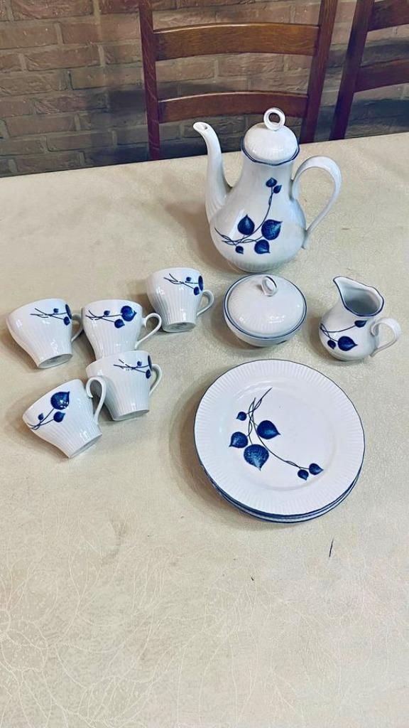 Koffieserviesje JL Menau Echt kobalt, Enlèvement ou Envoi