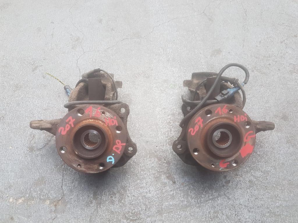 Moyeu fusée avant PEUGEOT 207 1.6 HDI 1.4 HDI roulement roue, Ophalen, Peugeot