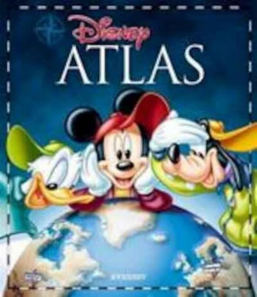 Disney / Atlas, Boeken, Ophalen of Verzenden, Zo goed als nieuw