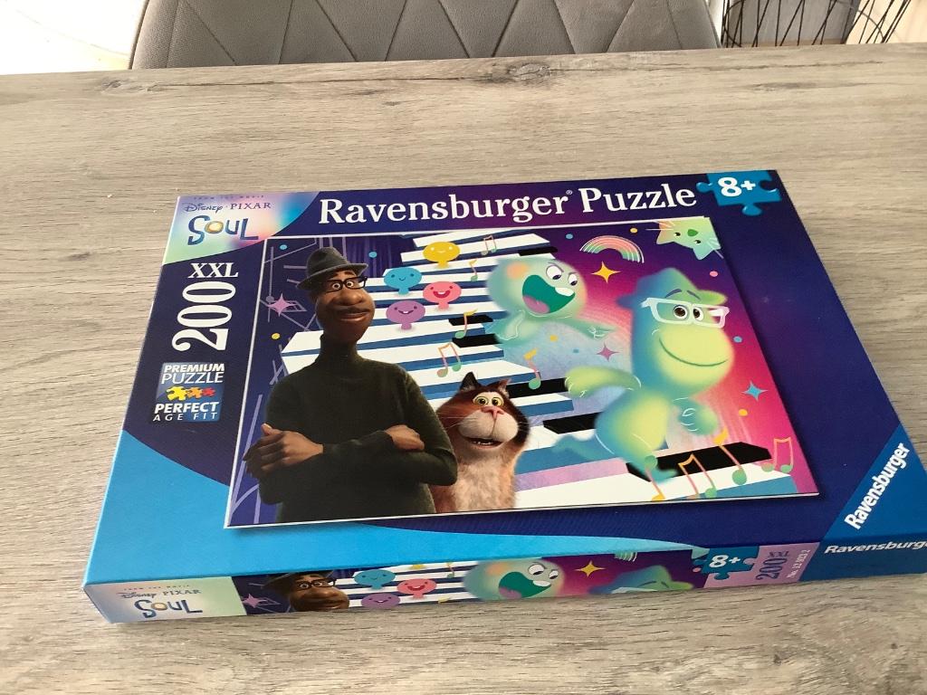 Puzzle Disney-Pixar Soul (200 pièces), Enlèvement ou Envoi, Plus de 50 pièces, Comme neuf, 6 ans ou plus