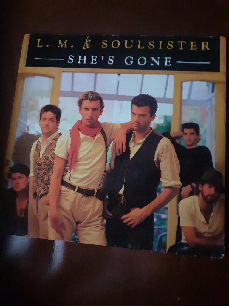 45T Soulsister : She's gone (Belpop), Cd's en Dvd's, Vinyl Singles, Ophalen of Verzenden