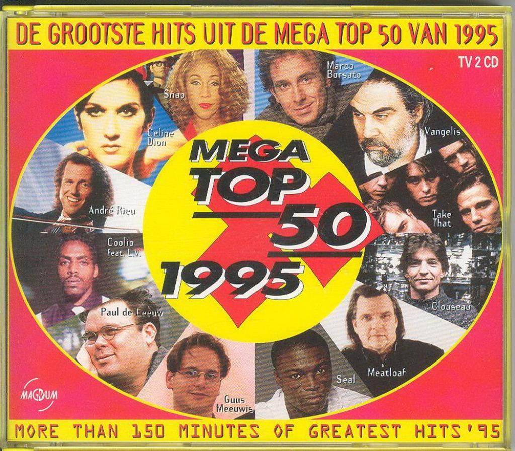 2CD-BOX * MEGA TOP 50 - 1995, Enlèvement ou Envoi, Comme neuf