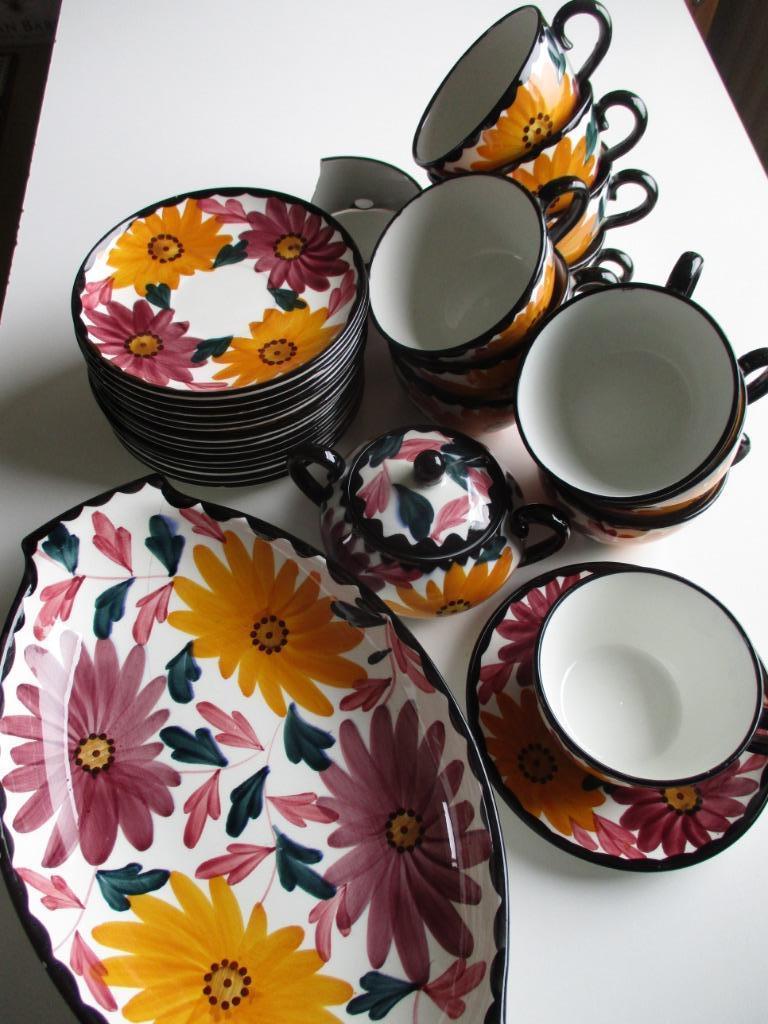 Koffieservies Majolika Schramberg 3850 SMF, Ophalen
