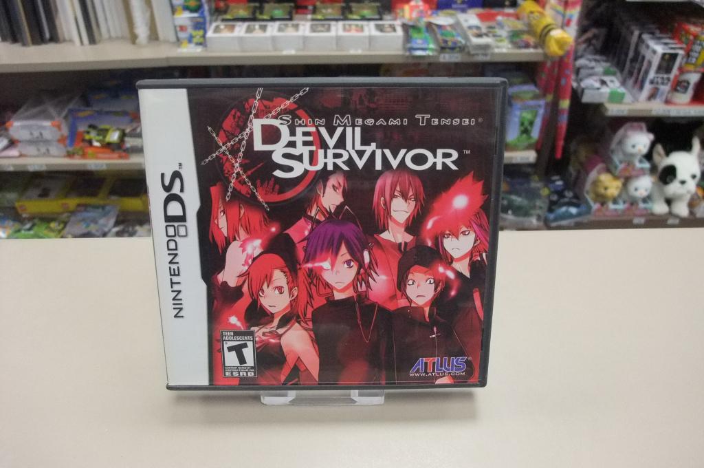 Shin Megami Tensei: Devil Survivor cib usa(region free) ds, Consoles de jeu & Jeux vidéo, Jeux | Nintendo DS, Comme neuf, Stratégie et Construction