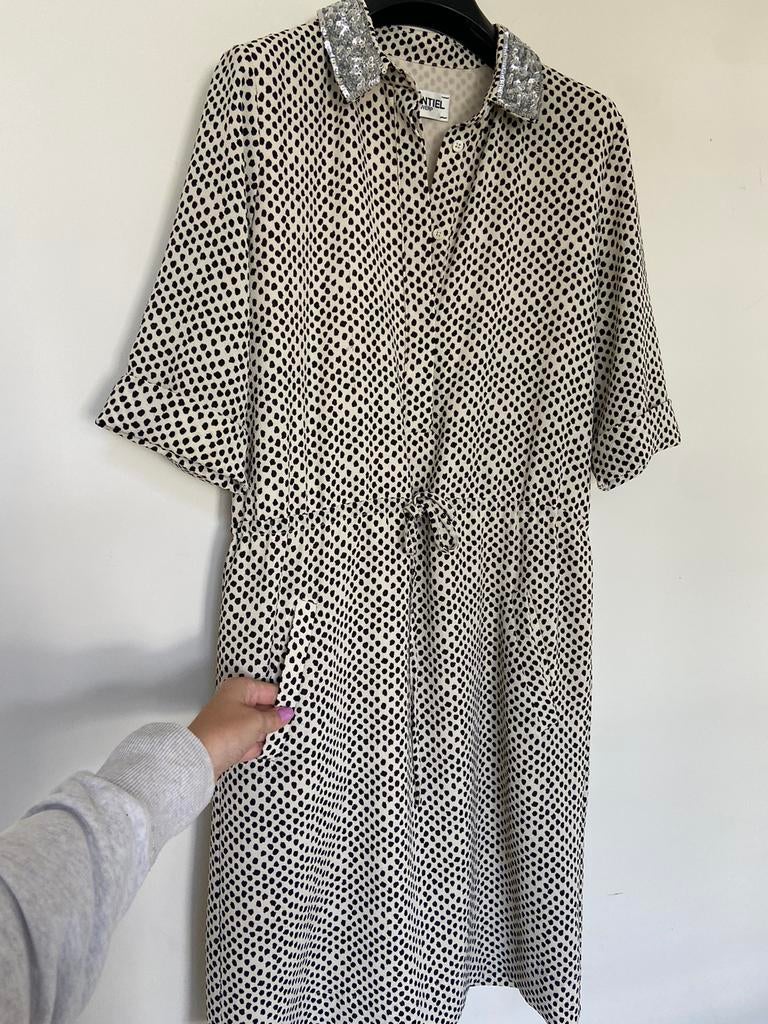 Jurk Essentiel Antwerp kraagje, Kleding | Dames, Ophalen of Verzenden, Maat 36 (S)