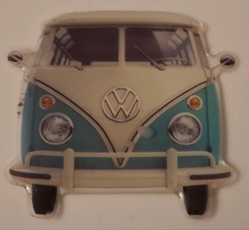 Volkswagen Mini Plastic Mal ( 3 cm ), Verzenden, Zo goed als nieuw