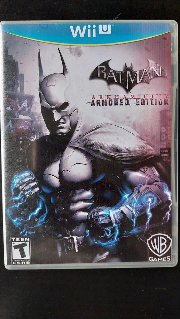 Batman : Arkham City - Armoured Edition, Consoles de jeu & Jeux vidéo, Jeux | Nintendo Wii U, Comme neuf, Aventure et Action, À partir de 12 ans