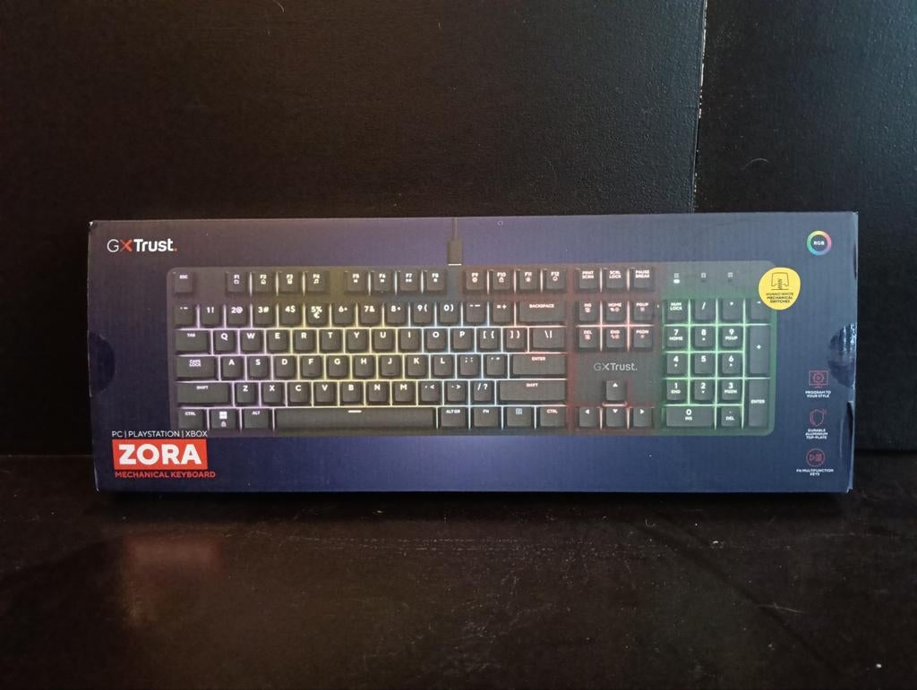 Trust GXT 871 Zora, Ophalen of Verzenden, Qwerty, Bedraad, Trust