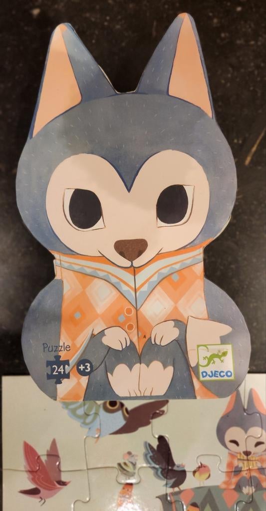 Djeco 3+ puzzel, Kinderen en Baby's, Ophalen, Gebruikt