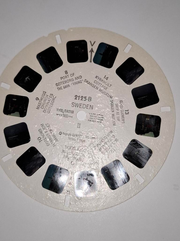 Viewmaster : sweden 2125, Verzenden