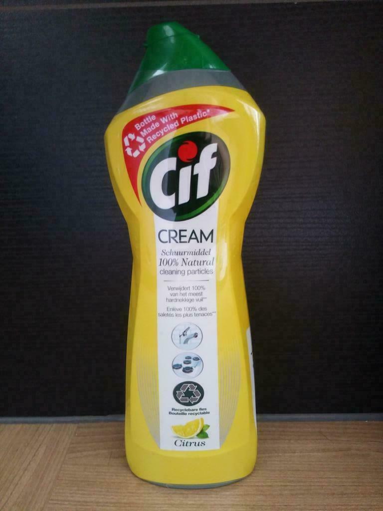 Cif crème citron, Maison & Meubles, Produits de nettoyage, Enlèvement ou Envoi, Produit de nettoyage