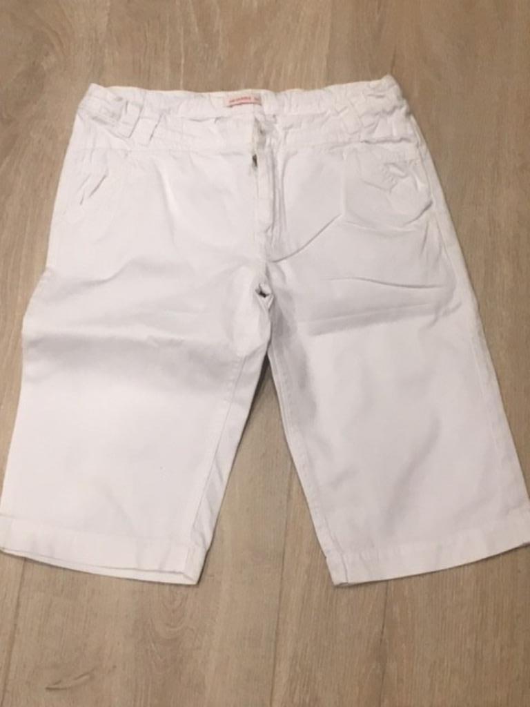 Witte short merk Van HASSELS maat 152 pr staat, Pantalon, Garçon, Van Hassels, Enlèvement ou Envoi
