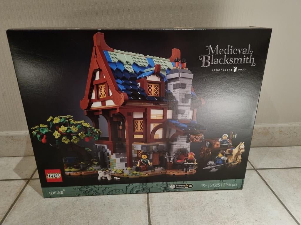 Lego 21325 Middeleeuwse smid, Ophalen of Verzenden, Nieuw, Complete set, Lego