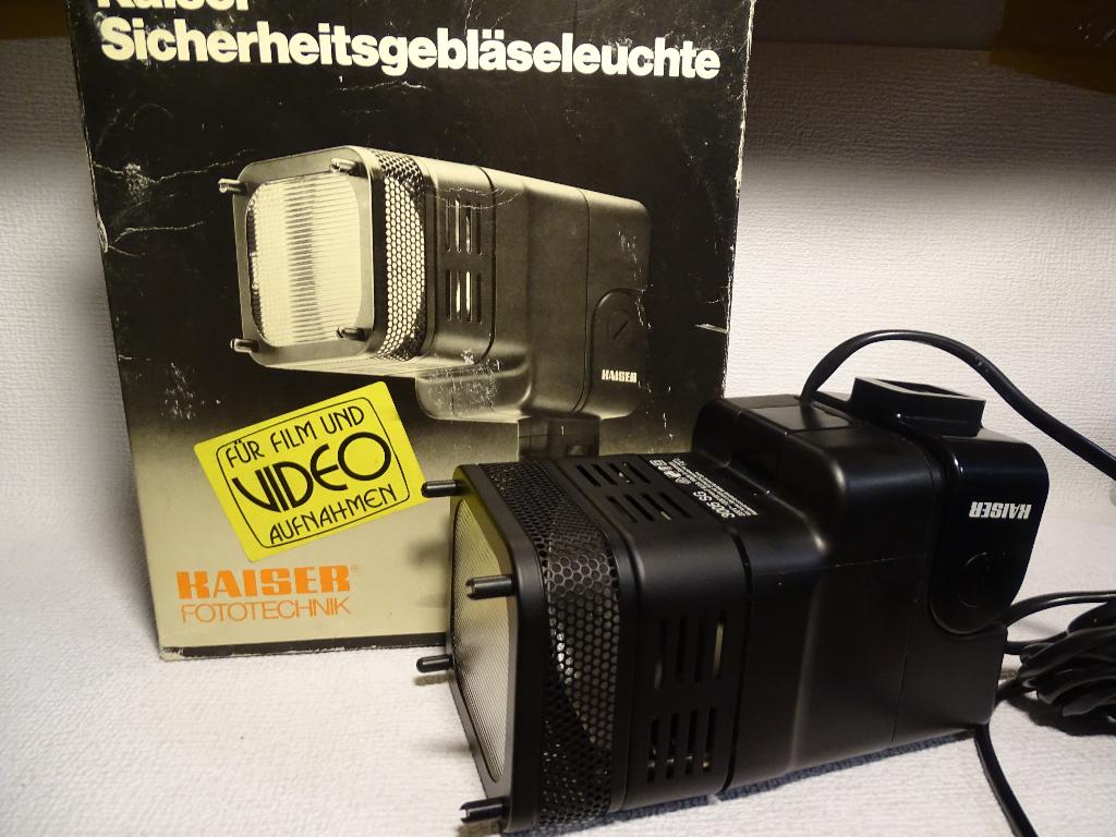 Lamp voor film en video Kaiser, Audio, Tv en Foto, Fotografie | Fotostudio en Toebehoren, Gebruikt, Lamp of Flitsset, Kaiser, Ophalen of Verzenden