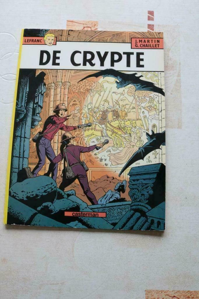 Lefranc : De crypte, Eén stripboek, Ophalen of Verzenden, Zo goed als nieuw