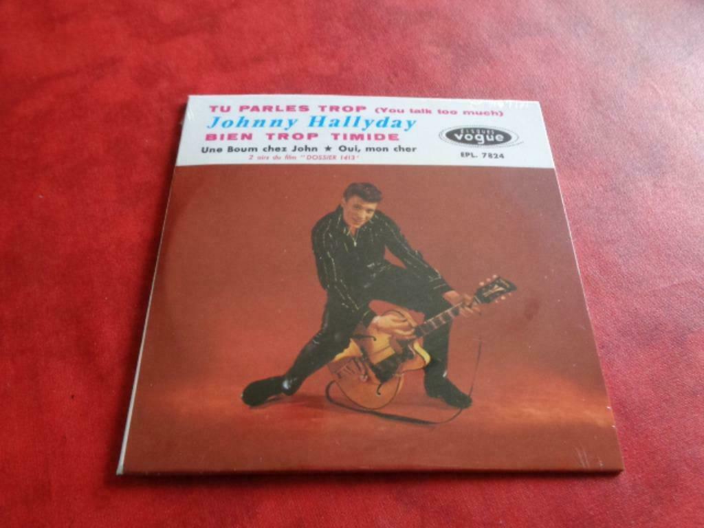 CD Johnny Hallyday – Tu Parles Trop, Enlèvement ou Envoi