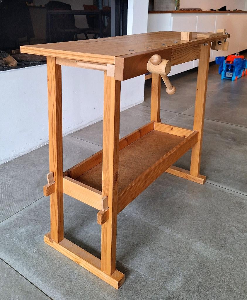 Werkbank kind hout, Kinderen en Baby's, Ophalen, Gebruikt, Overige typen