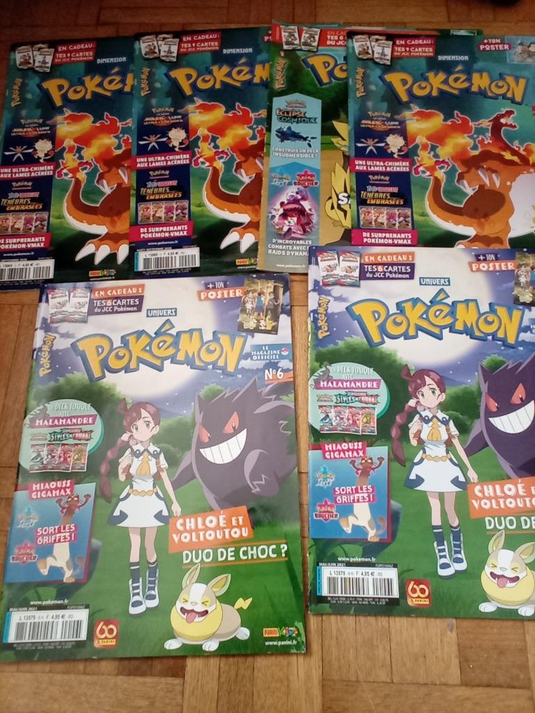 Lot Magazine pokémon magazine maniak, Ophalen of Verzenden