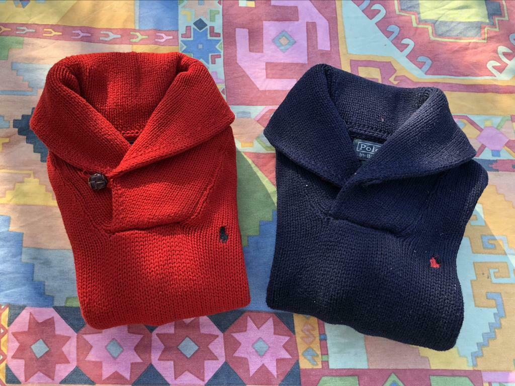Lot de 2 pulls Ralph Lauren (5 ans), Zo goed als nieuw, Jongen