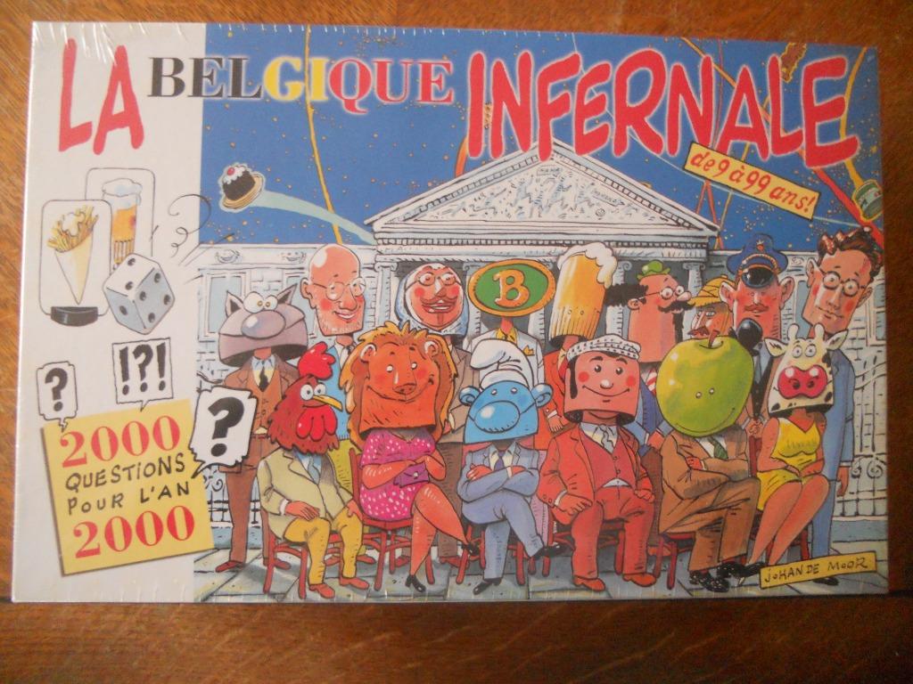 la belgique infernale, Hobby & Loisirs créatifs, Trois ou quatre joueurs, Enlèvement ou Envoi, Neuf, Éditions labor