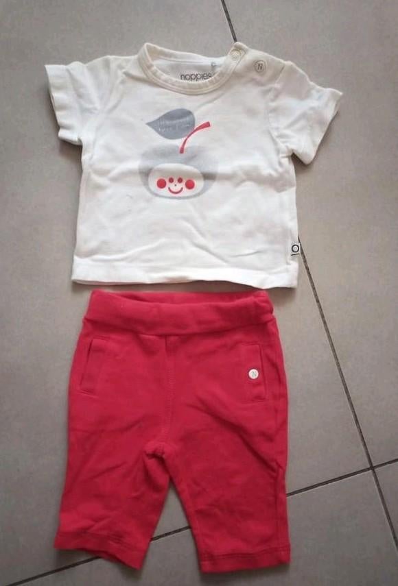Setje Noppies, Enfants & Bébés, Vêtements de bébé | Taille 50, Garçon ou Fille, Enlèvement ou Envoi, Ensemble, Utilisé