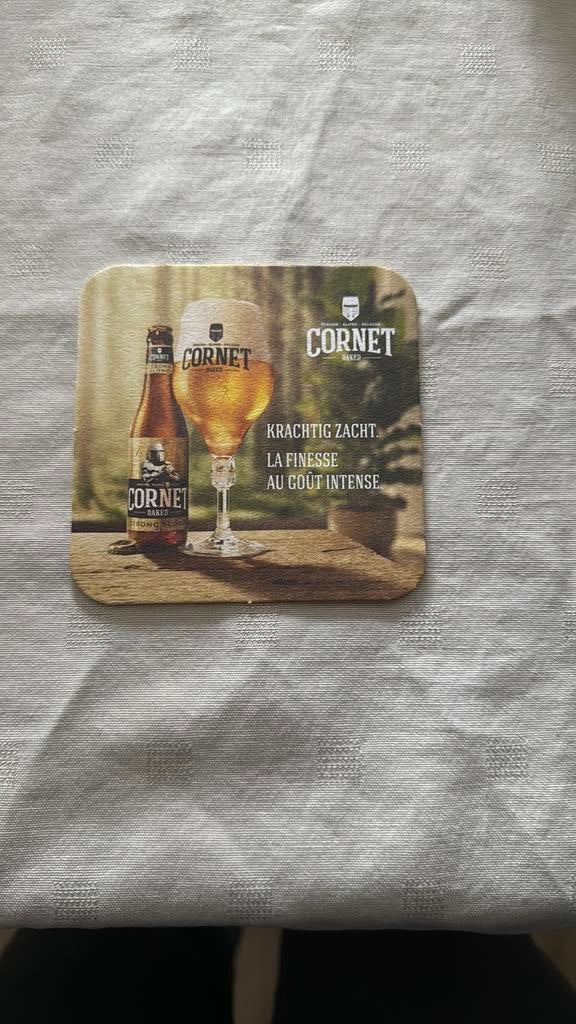 Tapis à bière Cornet, Collections, Enlèvement ou Envoi, Neuf, Sous-bock, Autres marques