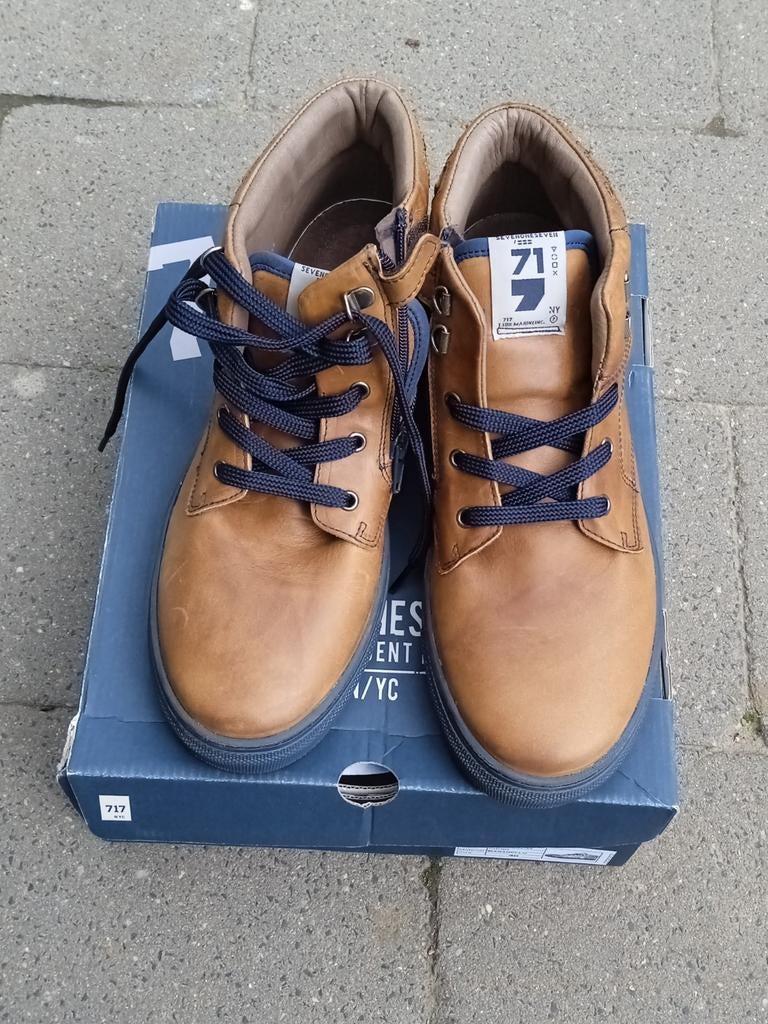 Bruine bottines, maat 40, merk sevenoneseven. Nieuw., Bruin, Sevenoneseven, Nieuw, Ophalen of Verzenden