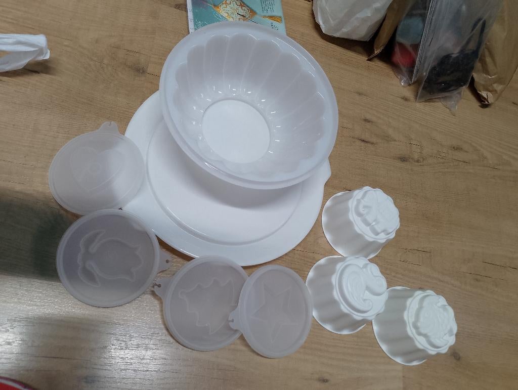 gastronoom tupperware, Ophalen, Zo goed als nieuw, Wit