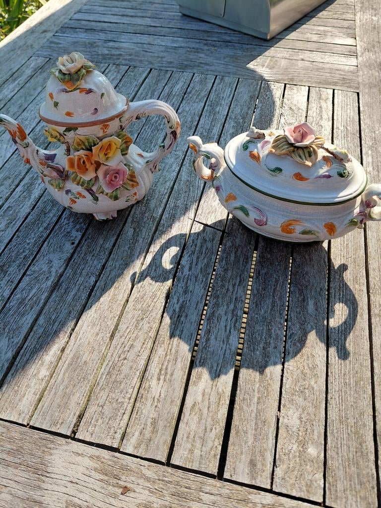 Keramiek servies, Antiek en Kunst, Ophalen of Verzenden