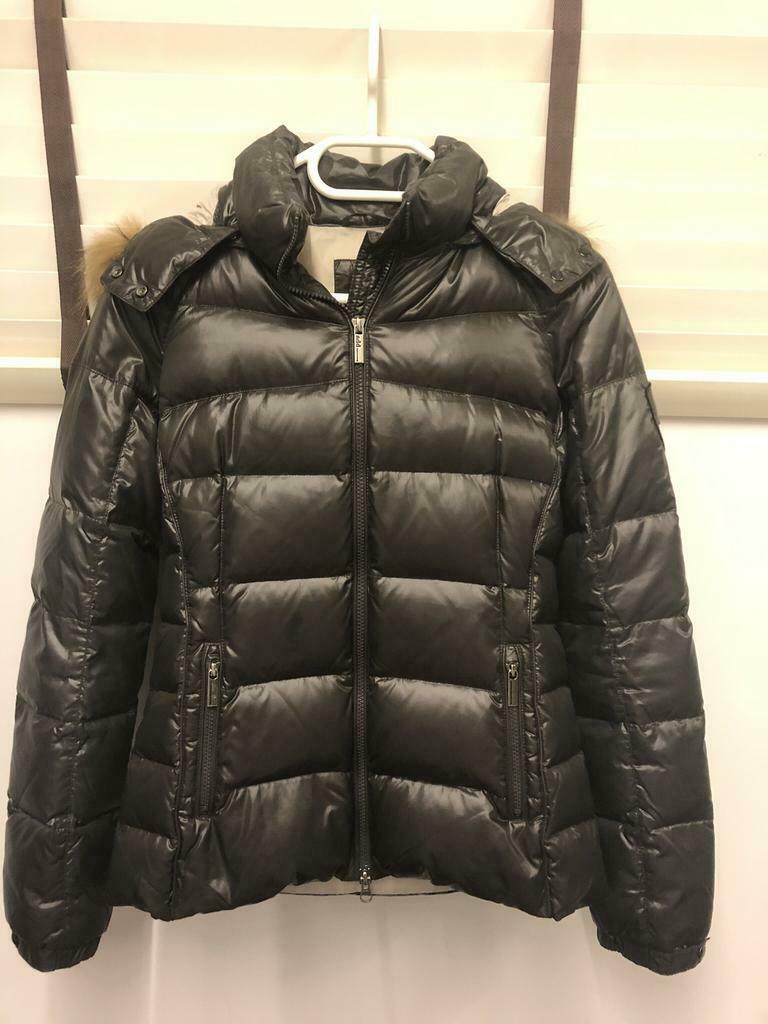 Olijfgroene donsjas van Add, Maat 38/40 (M), Ophalen of Verzenden, Zo goed als nieuw, Add