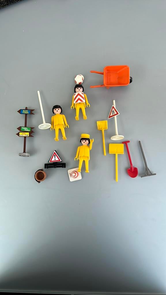 Playmobil werkman, Kinderen en Baby's, Speelgoed | Playmobil, Ophalen, Zo goed als nieuw