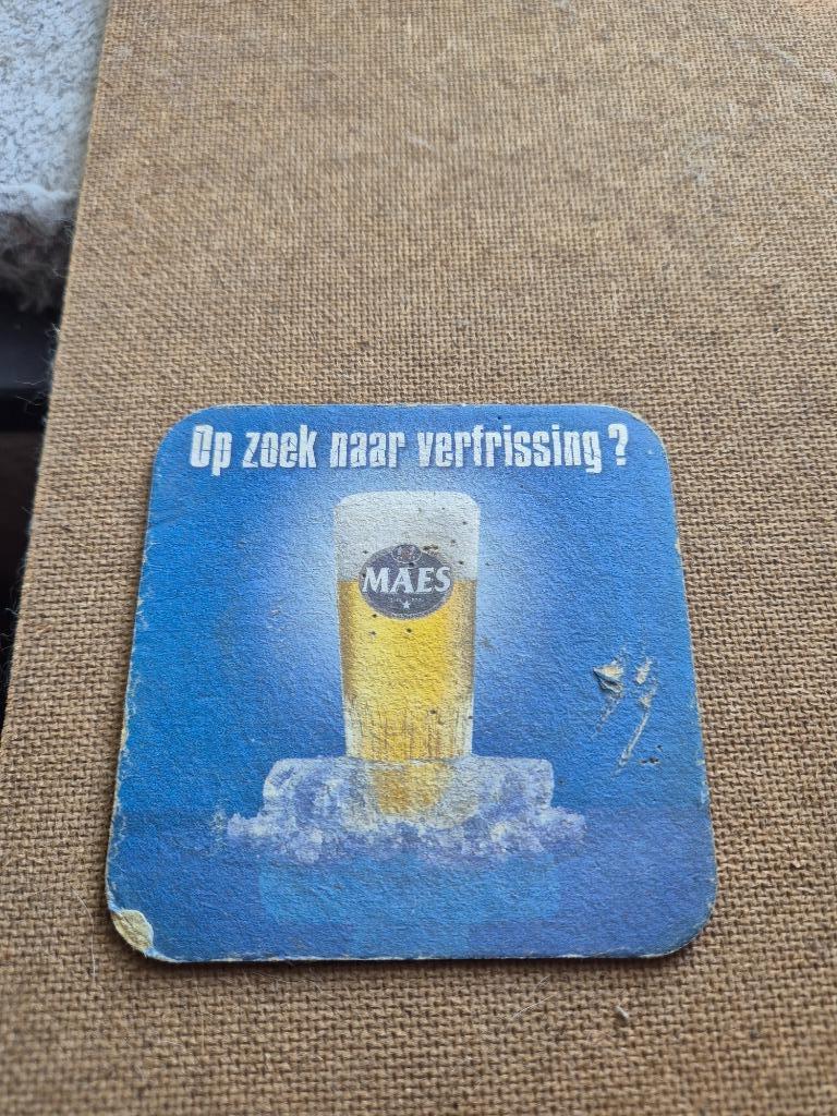 Sous Bock Maes (modèle 19), Ophalen of Verzenden, Gebruikt, Viltje(s), Overige merken