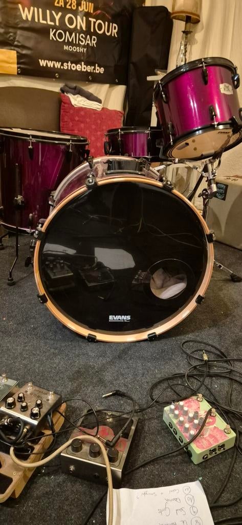Pearl export professioneel gestemd, Muziek en Instrumenten, Ophalen, Pearl