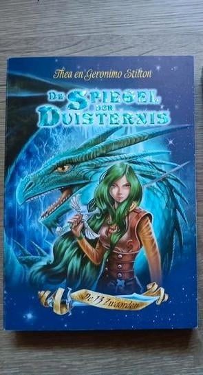 Thea Stilton - De spiegel der duisternis, Enlèvement, Neuf, Thea Stilton; Geronimo Stilton