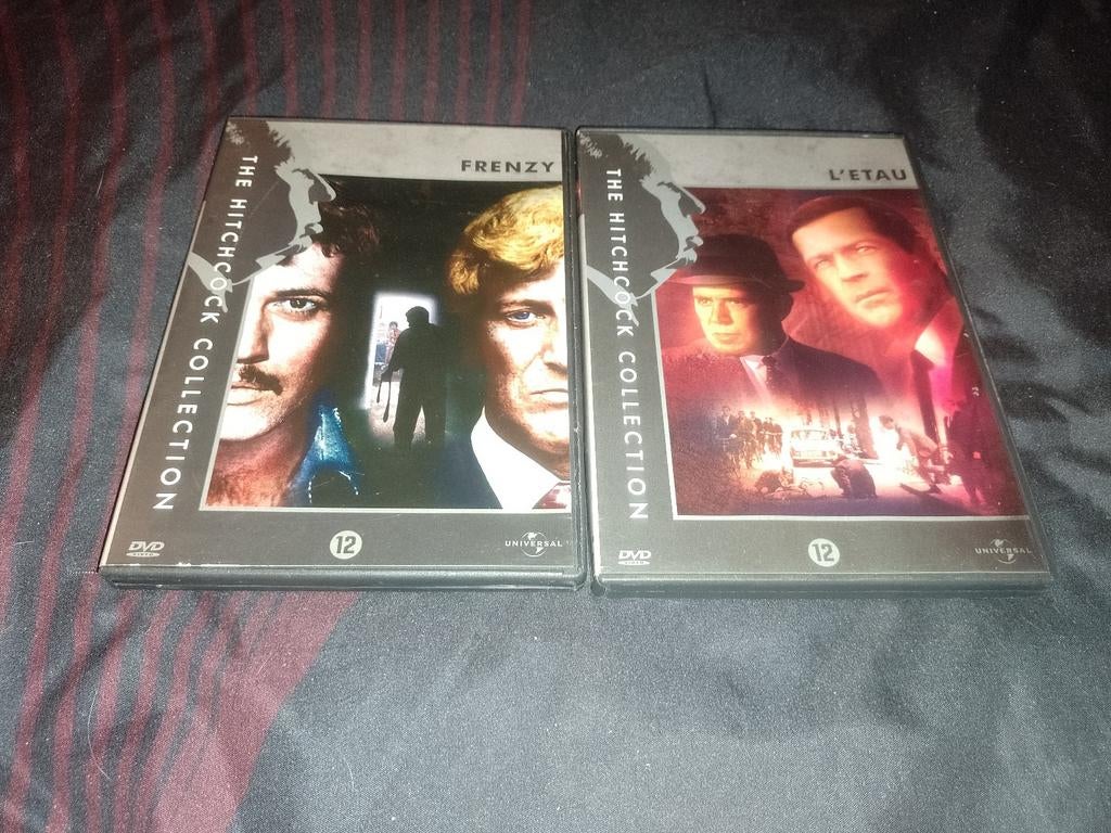 Te koop set van 2 dvd's uit de Alfred Hitchcock collectie, Vanaf 9 jaar, Ophalen of Verzenden, Zo goed als nieuw, Actiethriller